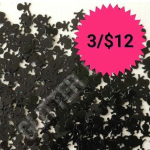 Skull Nail Glitter